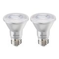 Bulbrite 3" Canless 2700K, 50w Equivalent, New Construction Integrated LED Recessed Light Kit Metal JBOX, 2PK 861672
